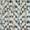 Clarke And Clarke Fabric Delaunay Denim F1682/01.CAC.0