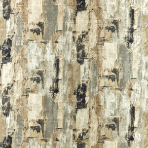 Clarke And Clarke Fabric Lagna Linen/Charcoal F1695/03.CAC.0