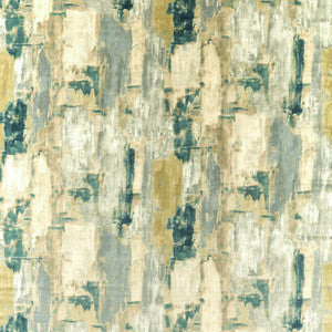Clarke And Clarke Fabric Lagna Teal F1695/04.CAC.0