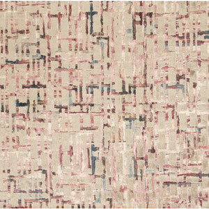 Clarke And Clarke Fabric Quadrata Blush/Natural F1697/01.CAC.0