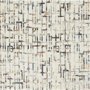 Clarke And Clarke Fabric Quadrata Ivory F1697/03.CAC.0