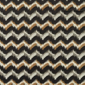 Clarke And Clarke Fabric Sagoma Noir F1698/04.CAC.0