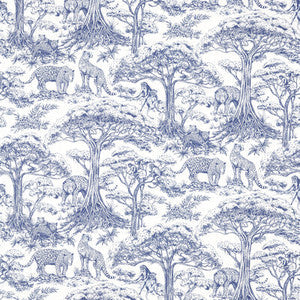 Clarke And Clarke Fabric Kisumu Midnight F1710/02.CAC.0