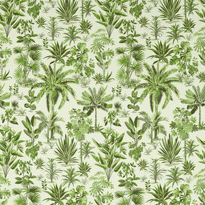 Clarke And Clarke Fabric Malindi Palm F1711/03.CAC.0