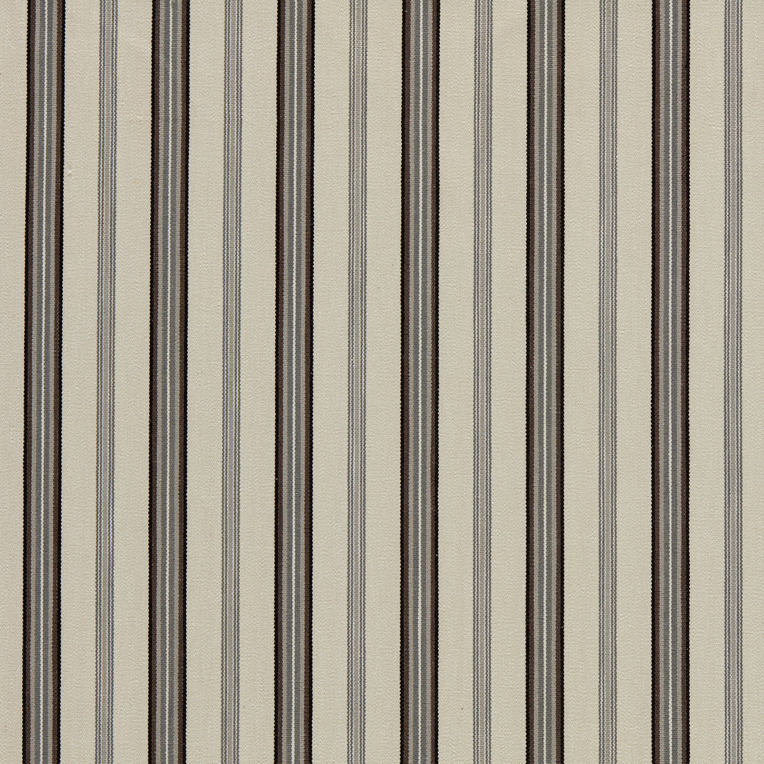 Clarke & Clarke Fabric Listra - Charcoal