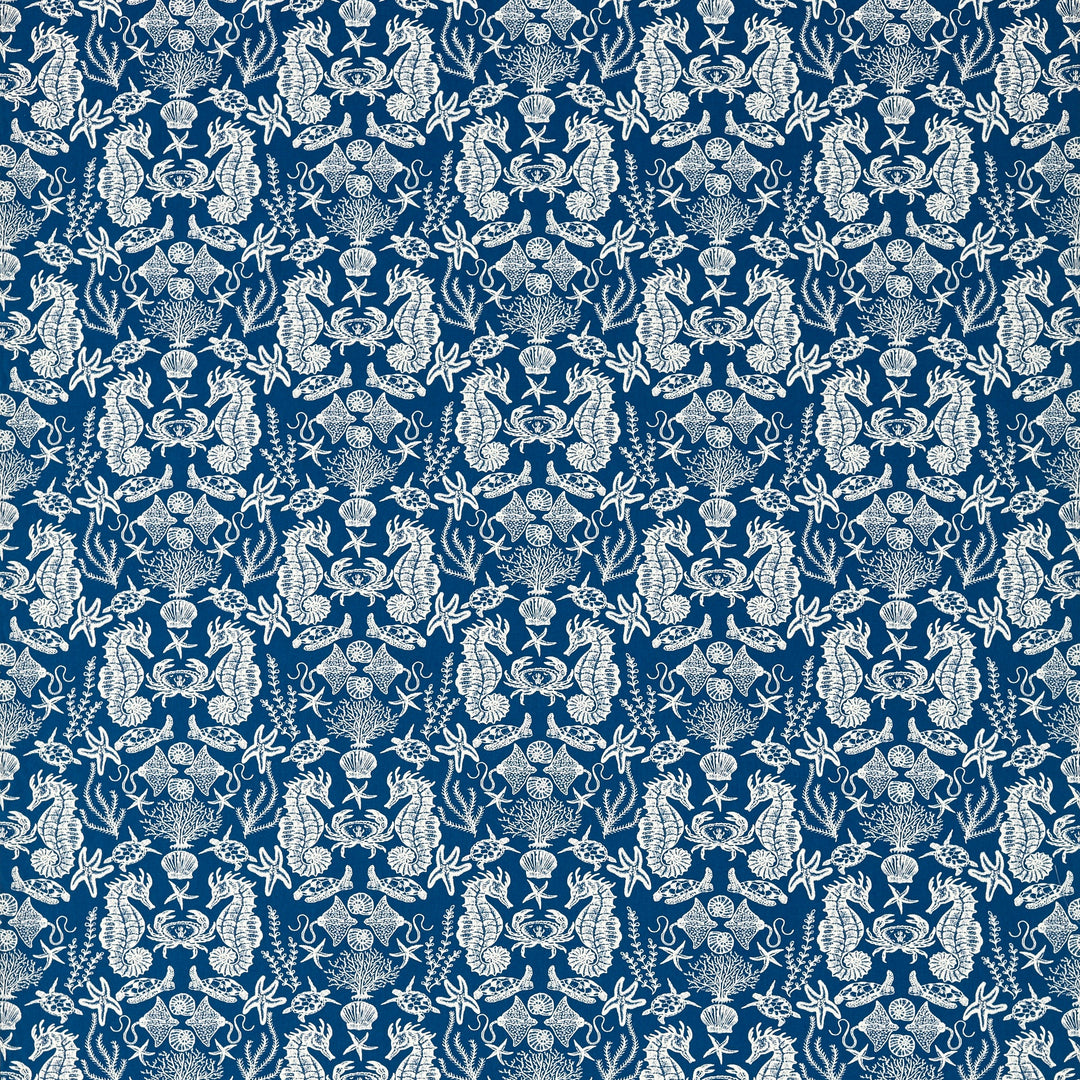 Clarke & Clarke Fabric Aquarium - Navy