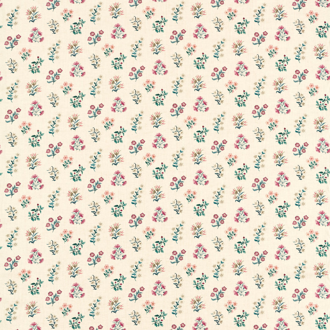 Clarke & Clarke Fabric Leiden - Teal Berry
