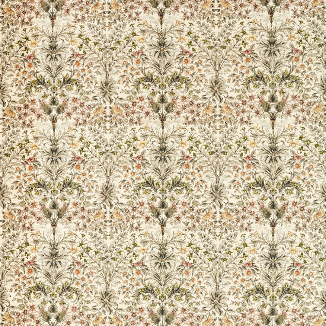 Clarke & Clarke Fabric Mirabell - Natural Blush