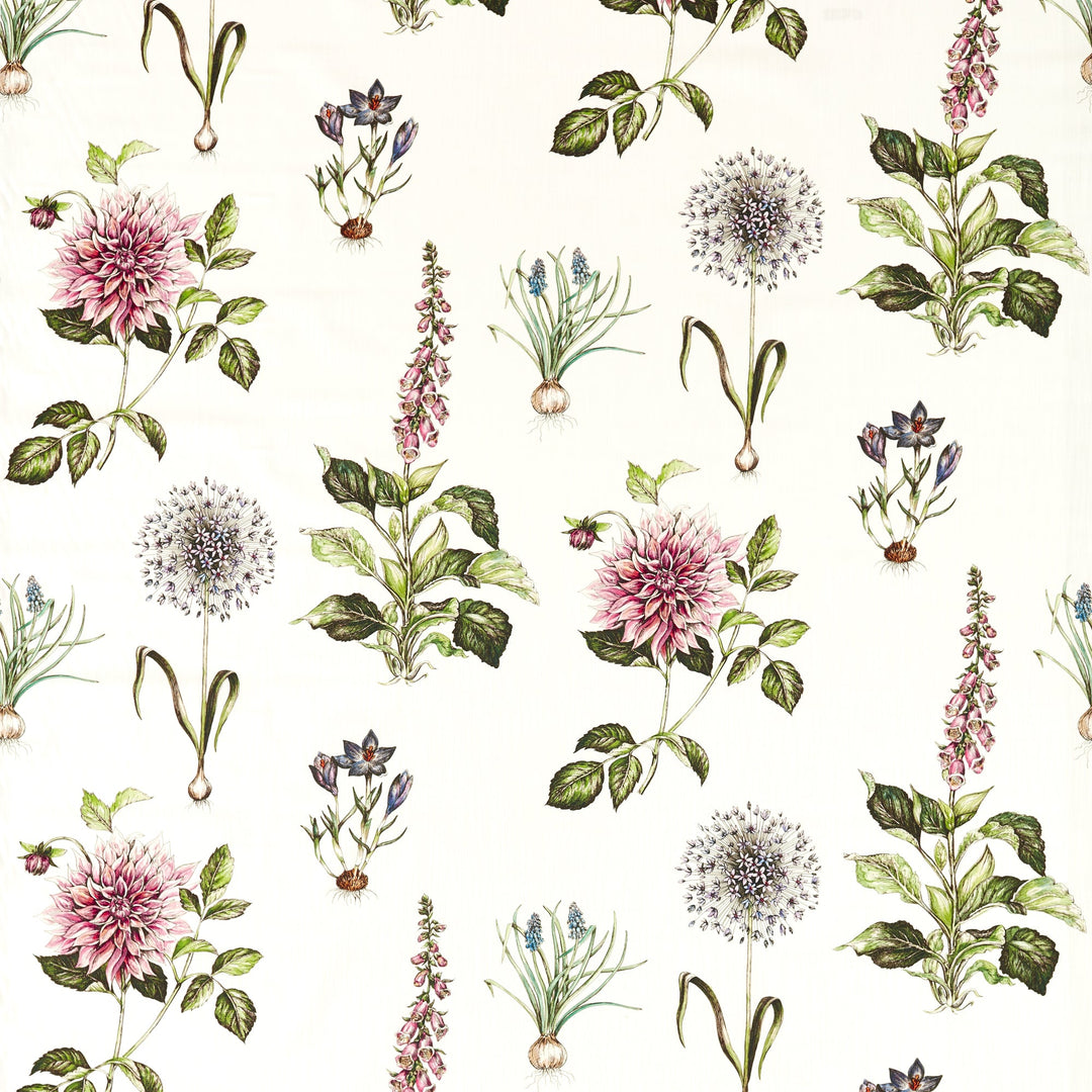 Clarke & Clarke Fabric Roseraie - Summer