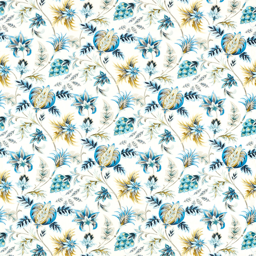 Clarke & Clarke Fabric Sizergh - Cobalt