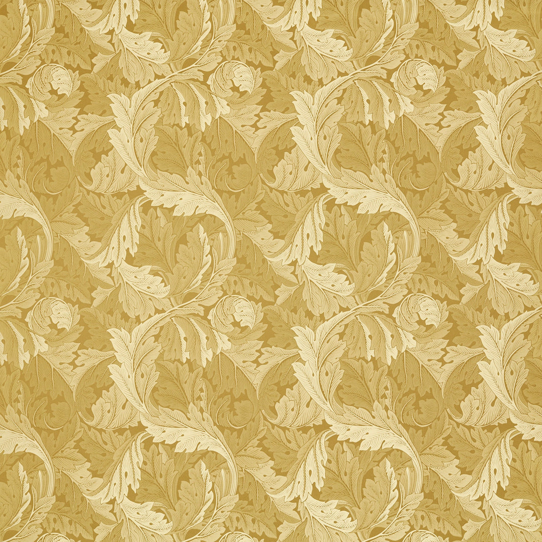 Clarke & Clarke Fabric Acanthus Jacquard - Gold