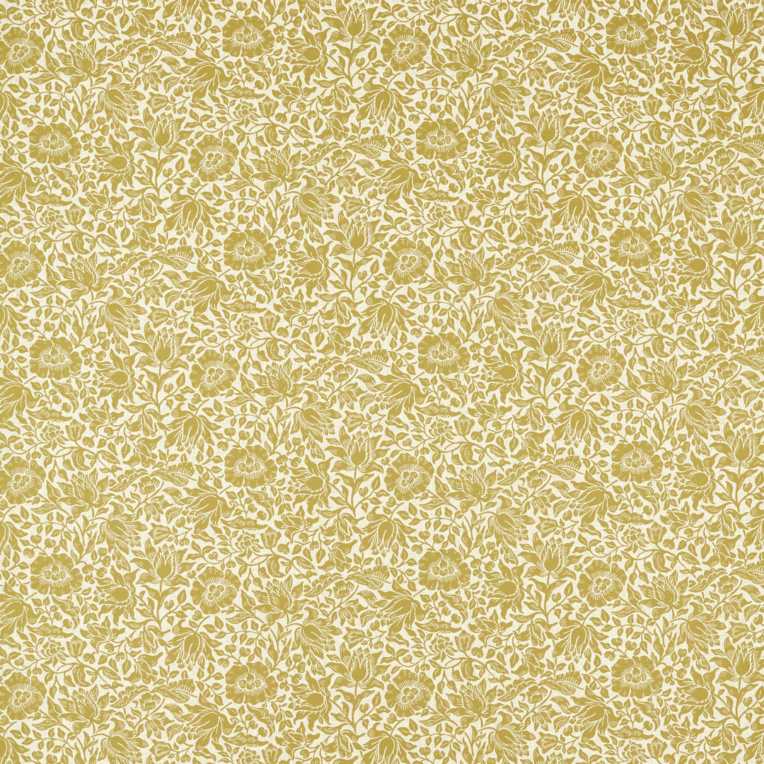 Clarke & Clarke Fabric Mallow Weave - Chartreuse