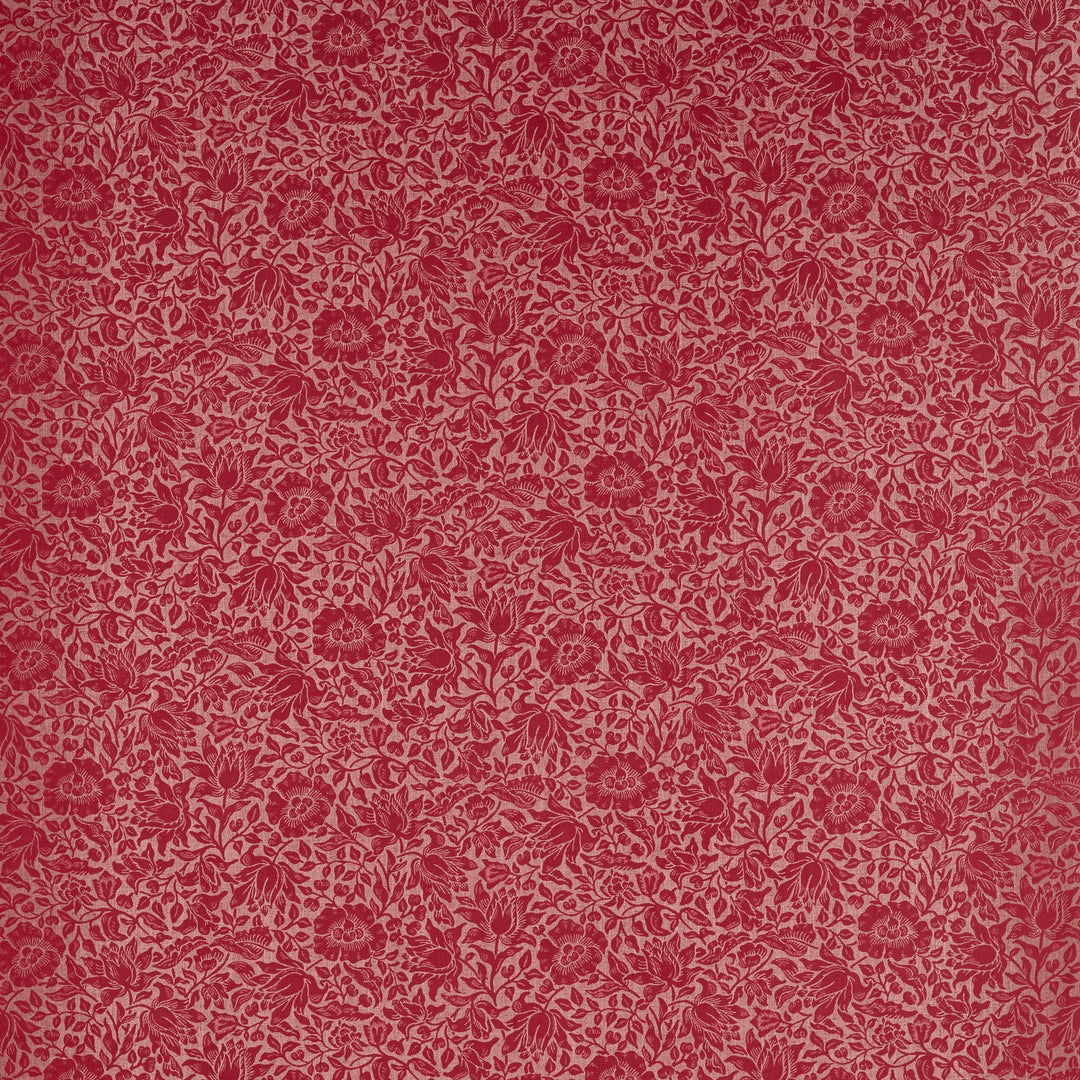 Clarke & Clarke Fabric Mallow Weave - Plum