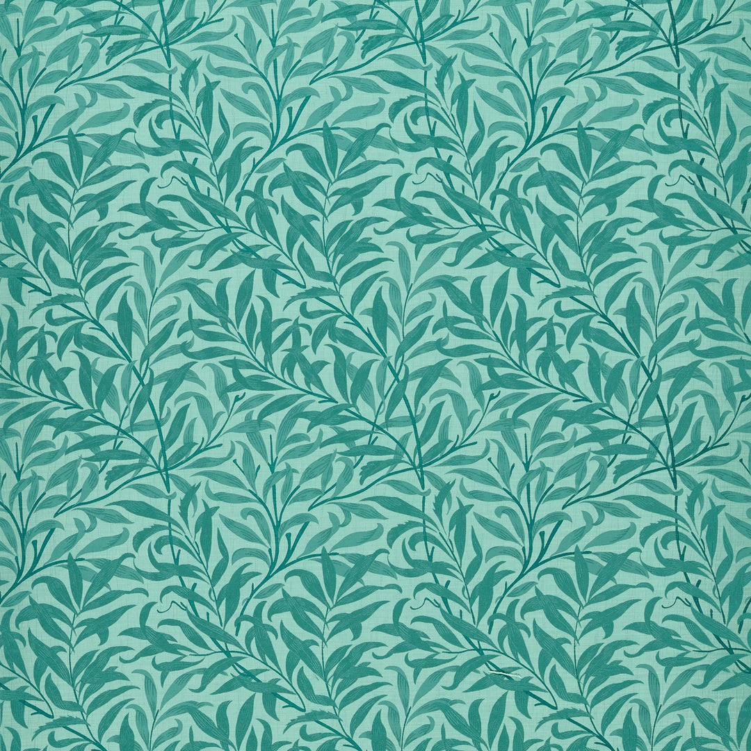 Clarke & Clarke Fabric Willow Boughs Jacquard - Teal