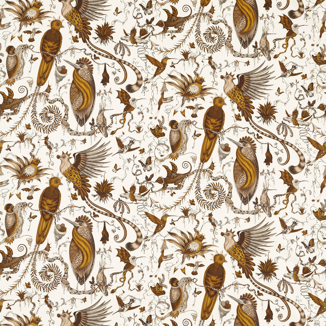 Clarke & Clarke Fabric Quetzal - Gold