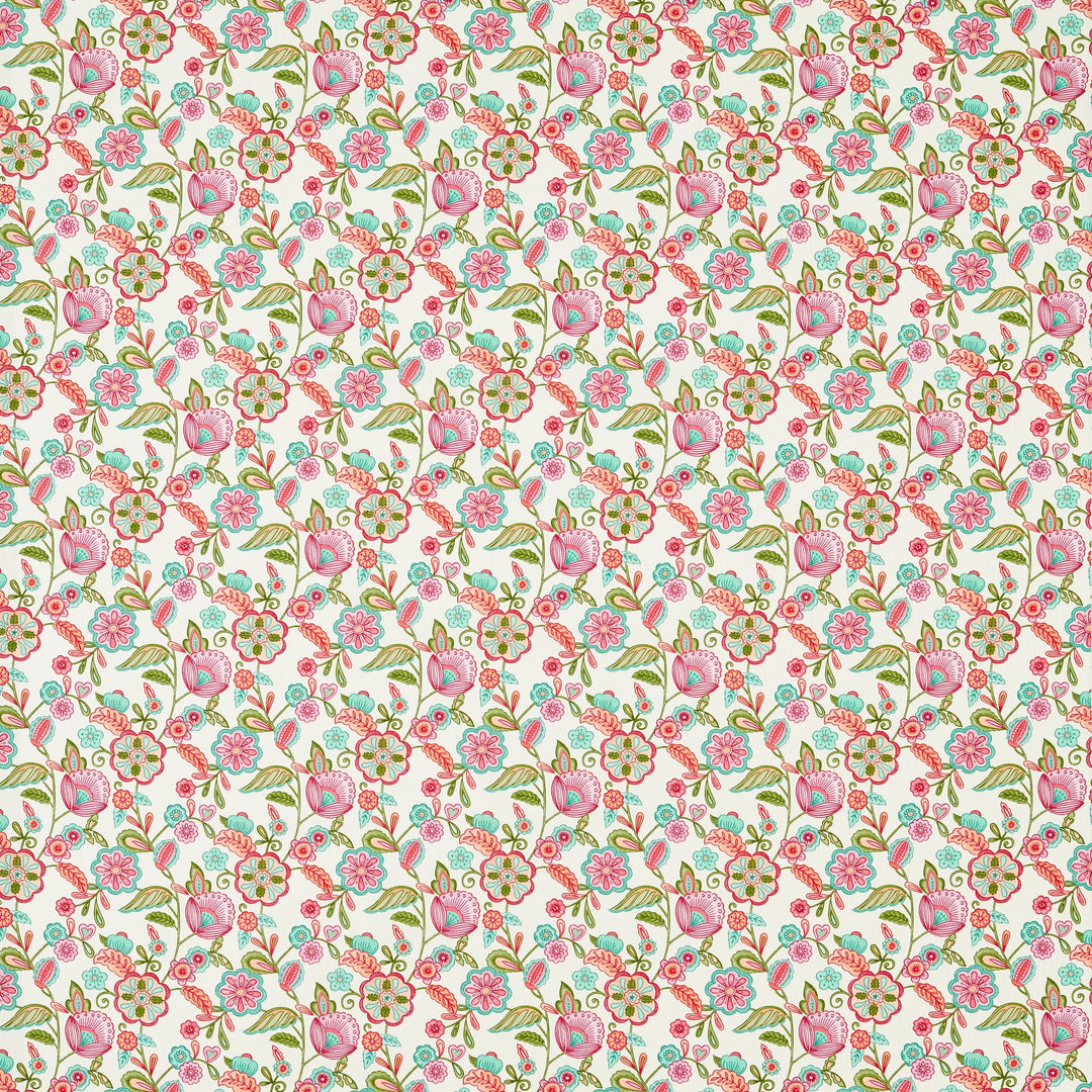 Clarke & Clarke Fabric Camellia - Summer