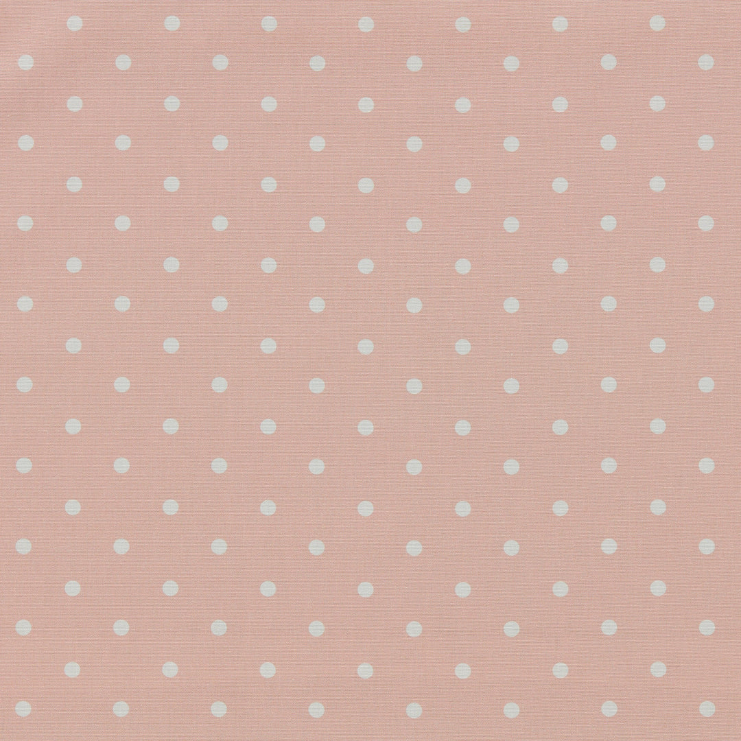 Clarke & Clarke Fabric Dotty - Blush