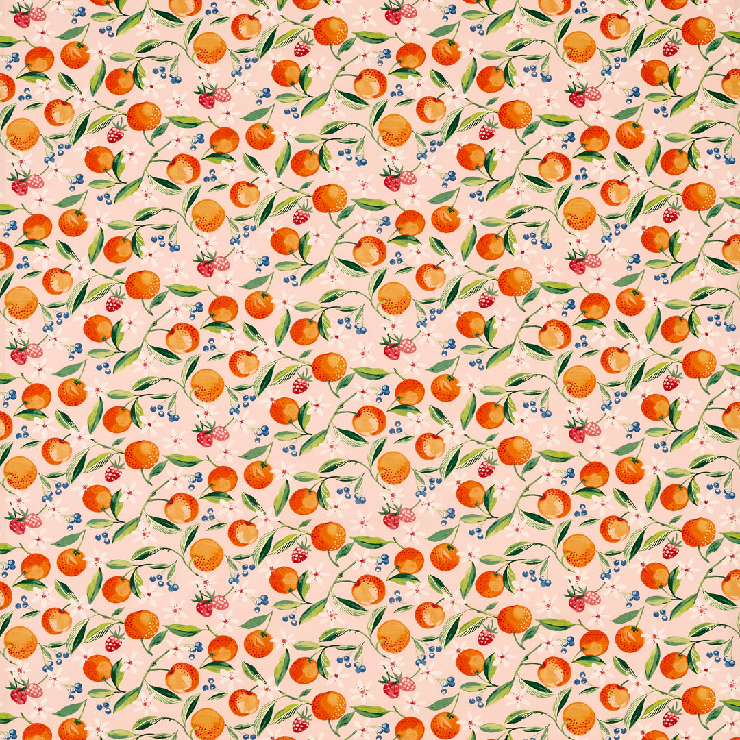 Clarke & Clarke Fabric Orange Blossom - Blush