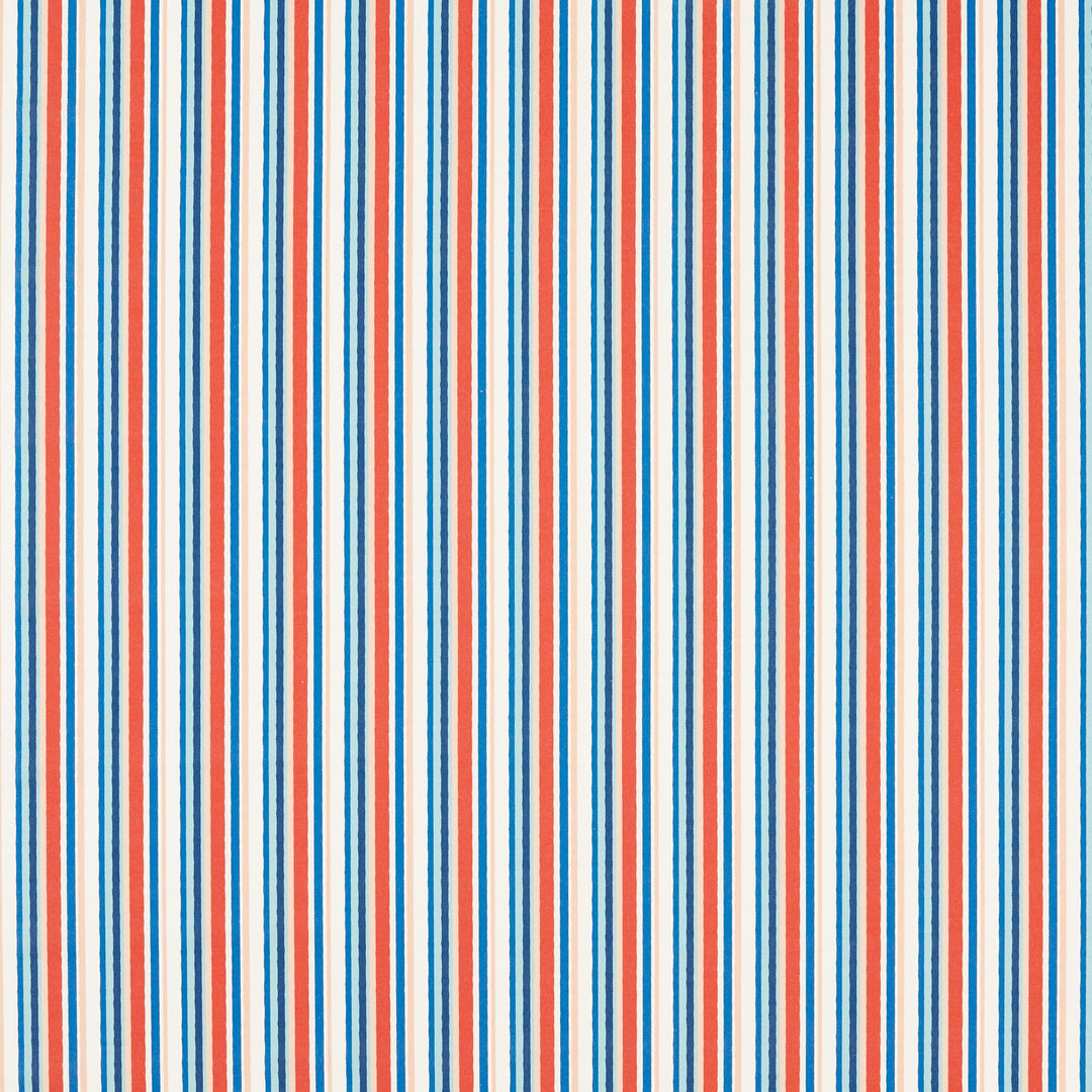 Clarke & Clarke Fabric Tutti Fruity Midnight Spice - Orange, Blue, Multi