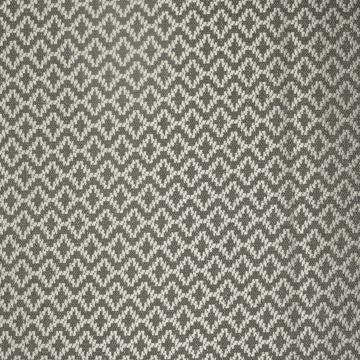 F1937 Silver by Greenhouse Designer Fabric 85% Polyester, 10% Rayon, 5% Linen China 25,000 double rubs </p><p>Repeat: 1.77" H, 2" V 56" - Swanky Fabrics -