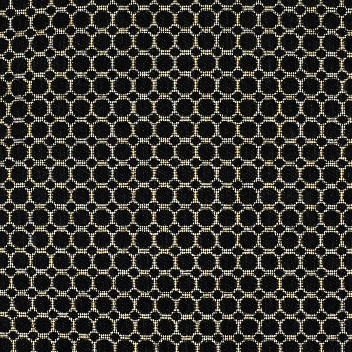 F2240 Jet by Greenhouse Designer Fabric 100% Polyester China 45,000 </p><p>Repeat: 1.5" H, 1.5" V 57" - Swanky Fabrics -