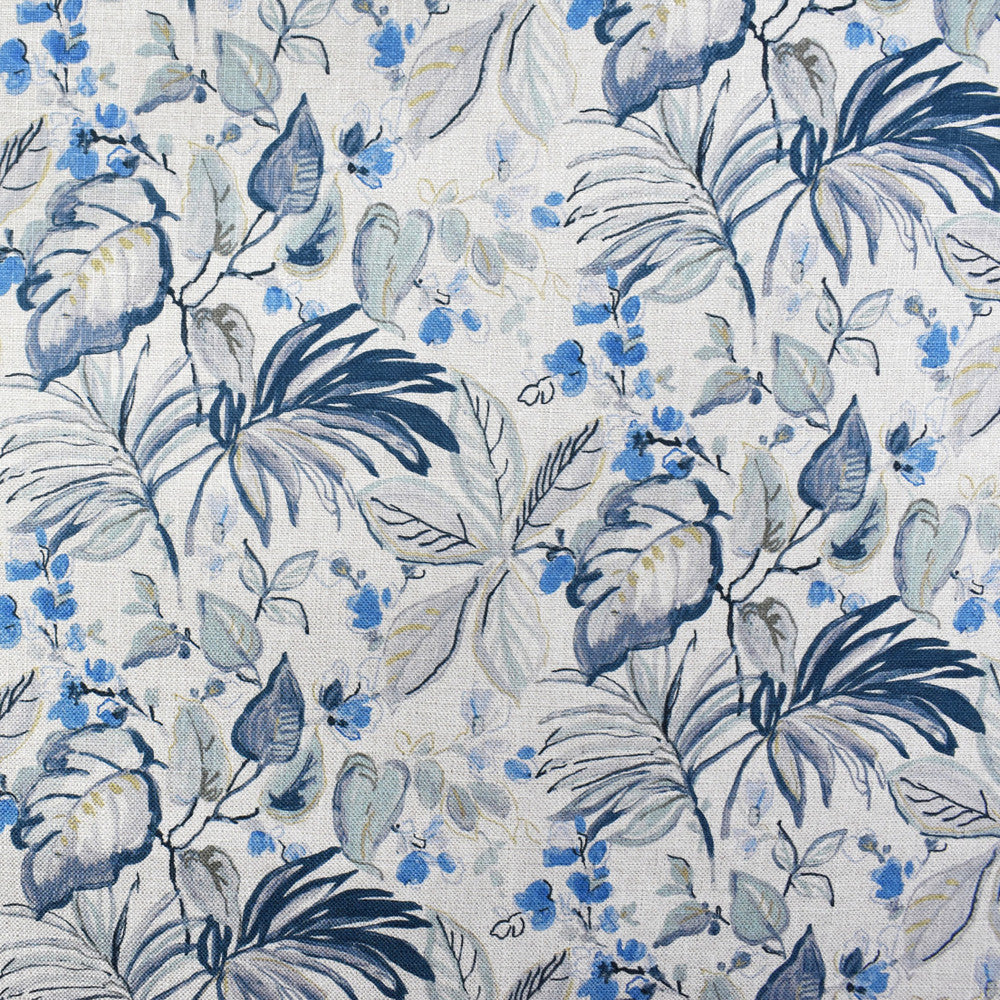 F2250 Indigo by Greenhouse Designer Fabric 100% Polyester China 40,000 </p><p>Repeat: 27" H, 13.5" V 56" - Swanky Fabrics -
