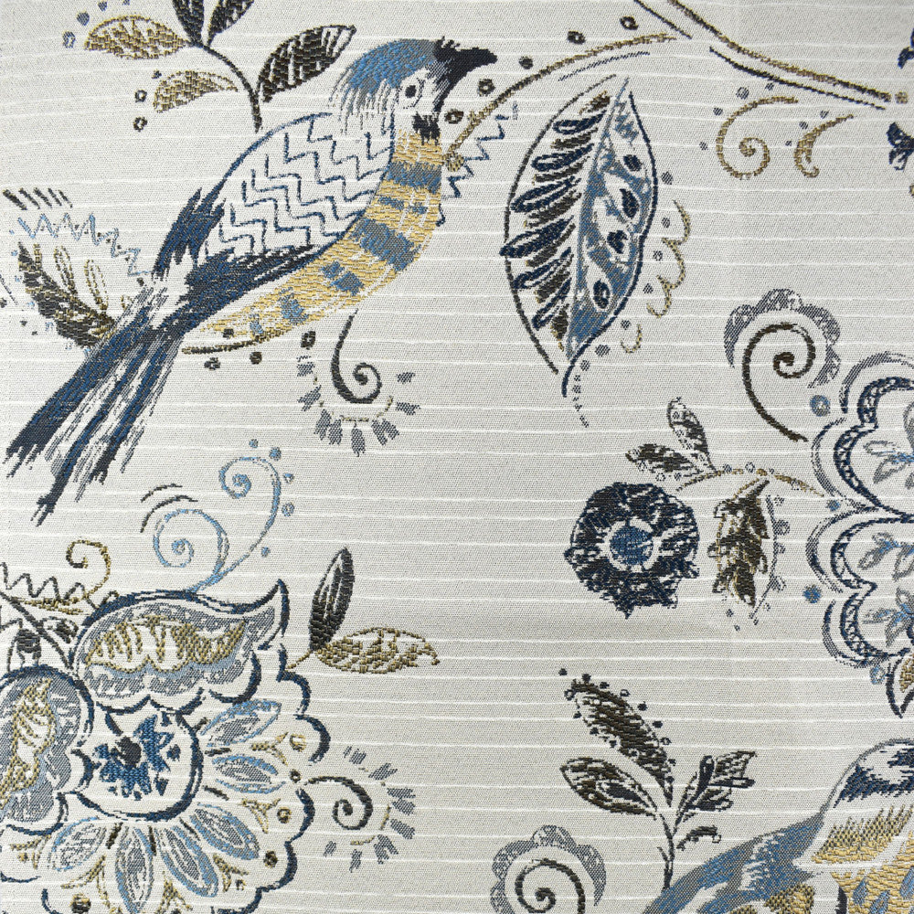 F2260 Indigo by Greenhouse Designer Fabric 100% Polyester China 20,000 </p><p>Repeat: 28" H, 28" V 56" - Swanky Fabrics -