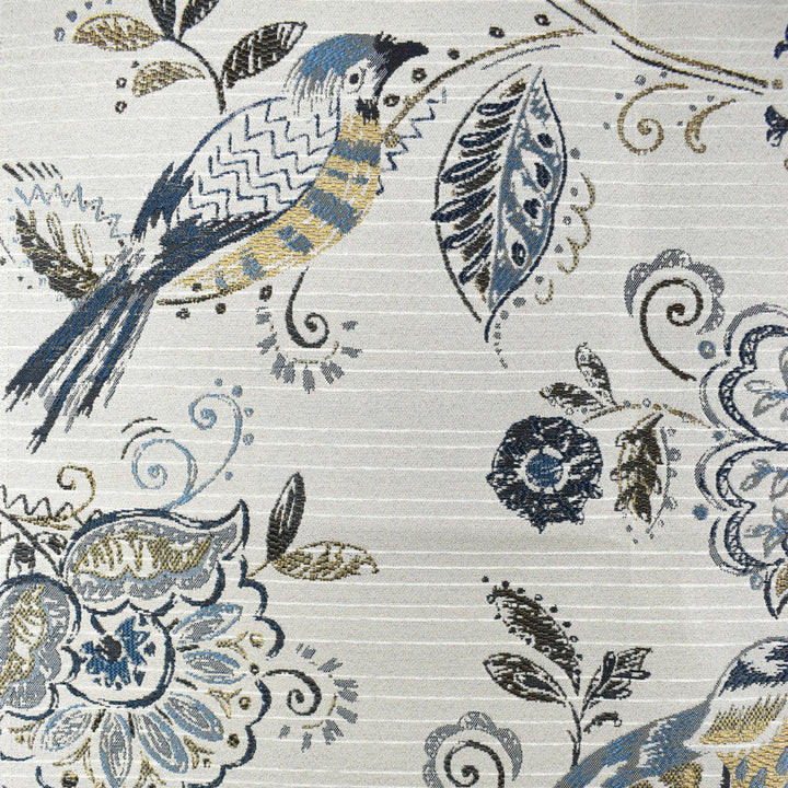 F2260 Indigo by Greenhouse Designer Fabric 100% Polyester China 20,000 </p><p>Repeat: 28" H, 28" V 56" - Swanky Fabrics -