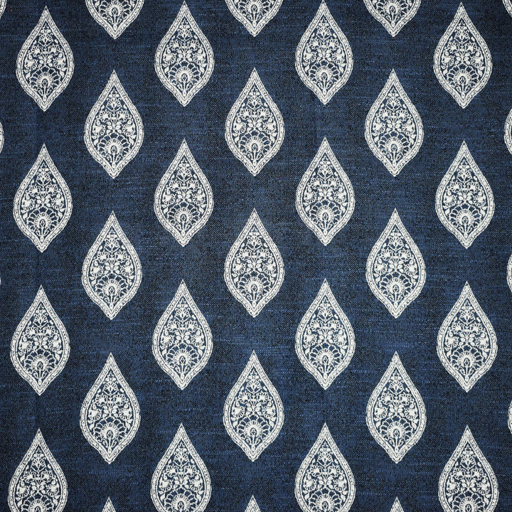 F2303 Blue by Greenhouse Designer Fabric 100% Polyester China 25,000 double rubs </p><p>Repeat: 7.25" H, 7" V 56" - Swanky Fabrics -