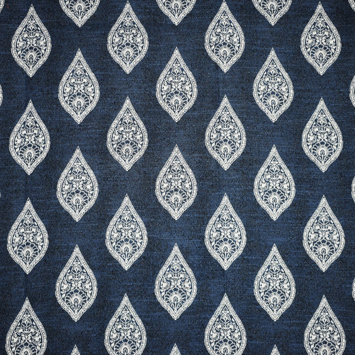 F2303 Blue by Greenhouse Designer Fabric 100% Polyester China 25,000 </p><p>Repeat: 7.25" H, 7" V 56" - Swanky Fabrics -
