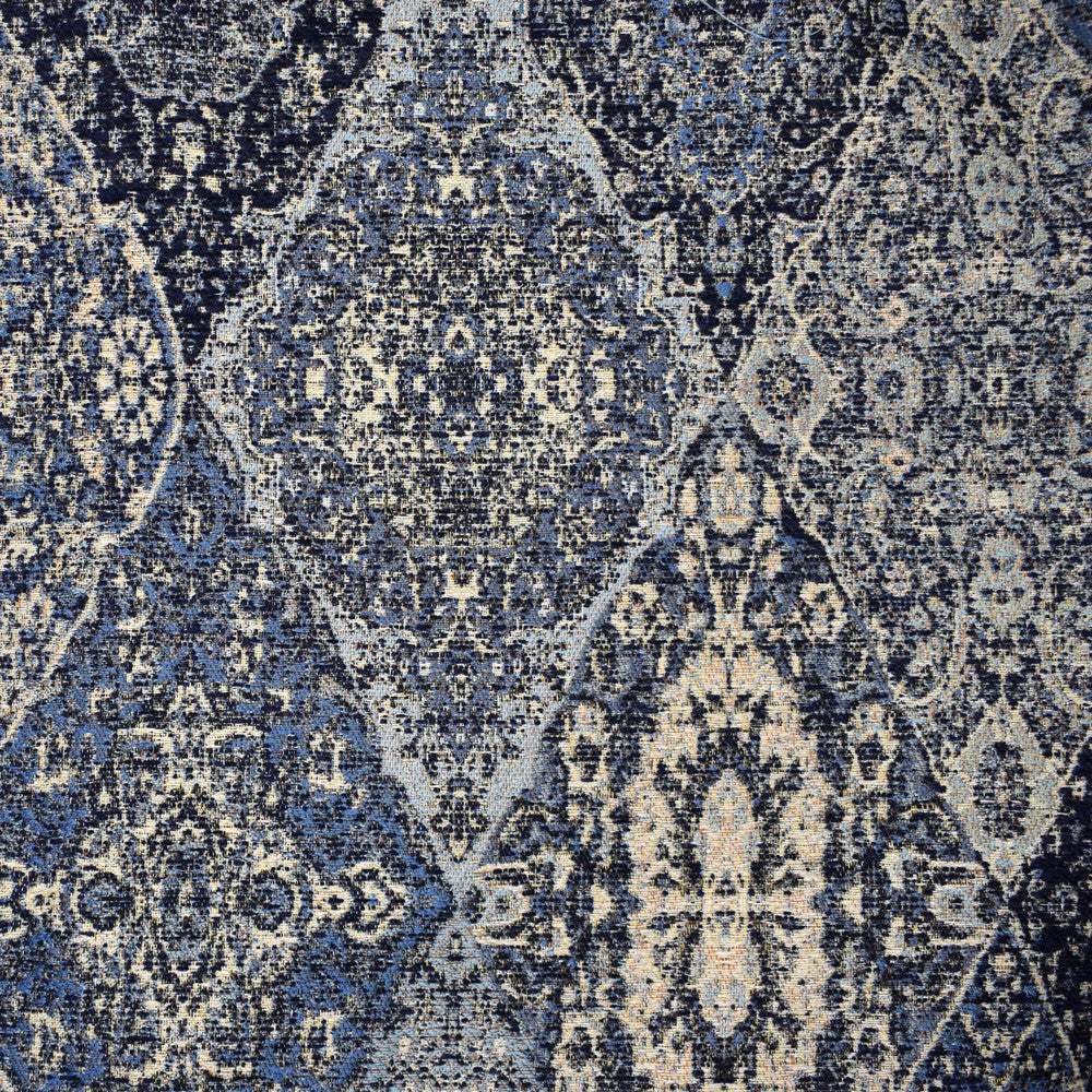 F2308 Indigo by Greenhouse Designer Fabric 100% Polyester China 50,000 </p><p>Repeat: 28.25" H, 27" V 56" - Swanky Fabrics -