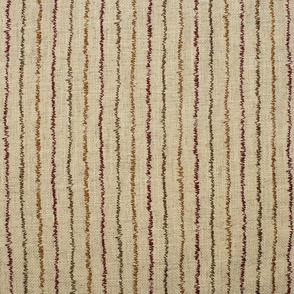 F2378 Paprika by Greenhouse Designer Fabric E71: greenhouse HUES 88% Polyester, 7% Rayon, 5% Linen With 100% Rayon Embroidery China 9,000 double rubs </p><p>Repeat: 1.68" H 54" - Swanky Fabrics -
