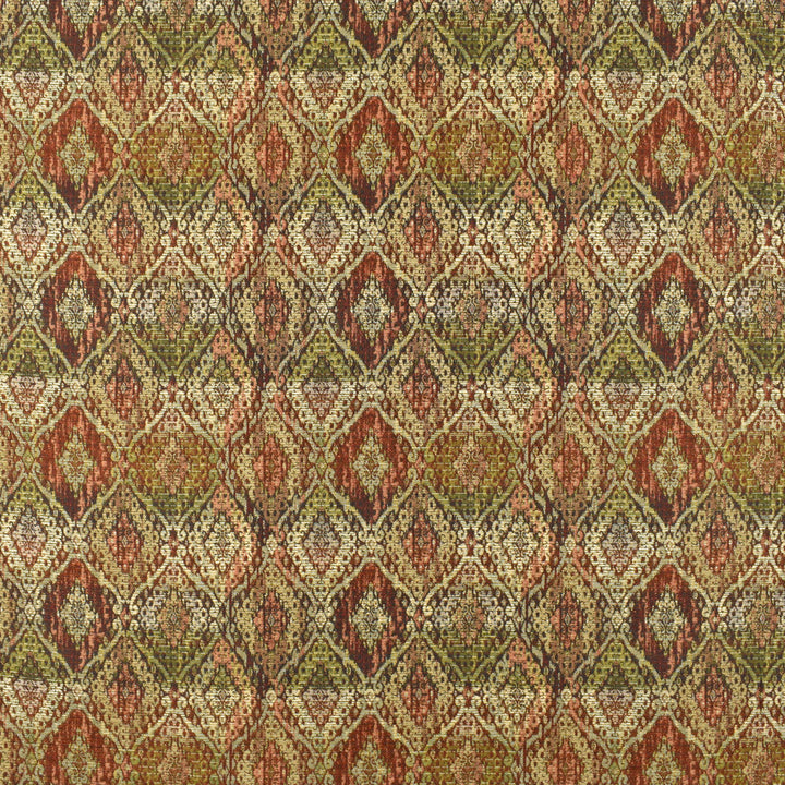 F2402 Spice by Greenhouse Designer Fabric 100% Polyester China 15,000 double rubs </p><p>Repeat: 14.5" H, 15.5" V 54" - Swanky Fabrics -