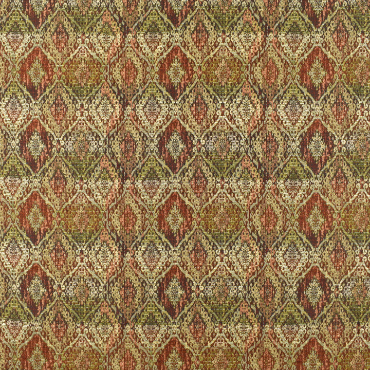 F2402 Spice by Greenhouse Designer Fabric 100% Polyester China 15,000 </p><p>Repeat: 14.5" H, 15.5" V 54" - Swanky Fabrics -