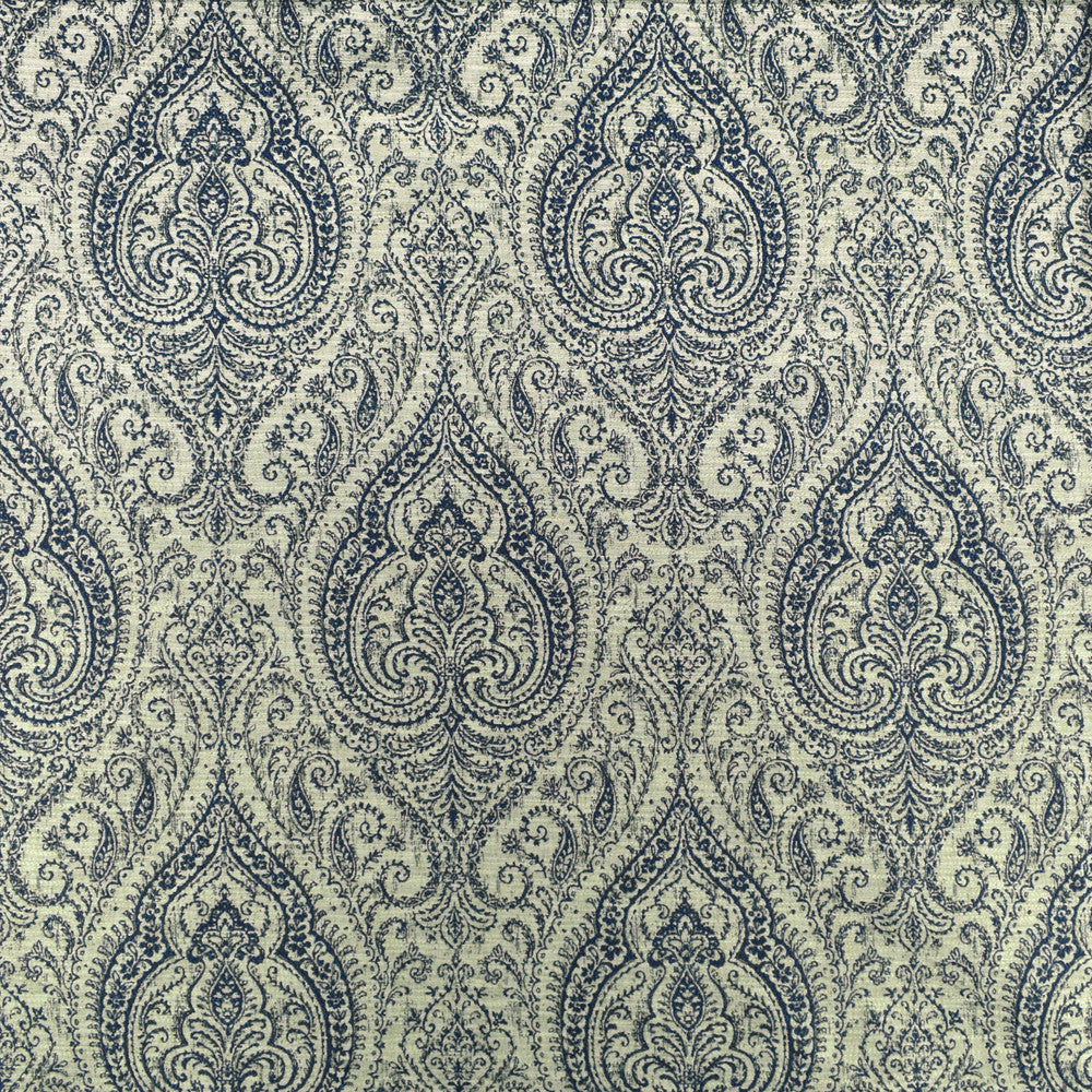 F2429 Denim by Greenhouse Designer Fabric E72: Traditional Tones 100% Polyester China 21,000 double rubs </p><p>Repeat: 15" H, 26.5" V 54" - Swanky Fabrics -