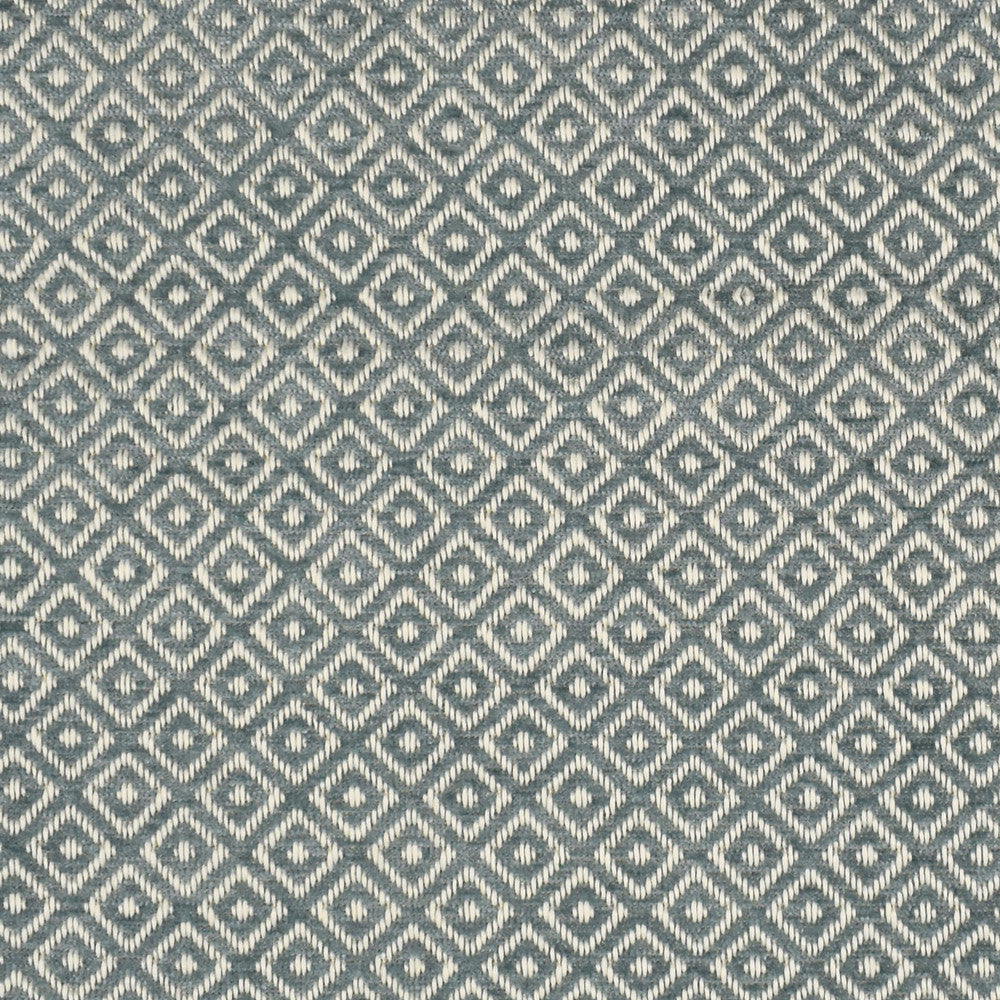 F2699 Aqua by Greenhouse Designer Fabric 100% Polyester China 30,000 double rubs </p><p>Repeat: .75" H, .75" V 57" - Swanky Fabrics -