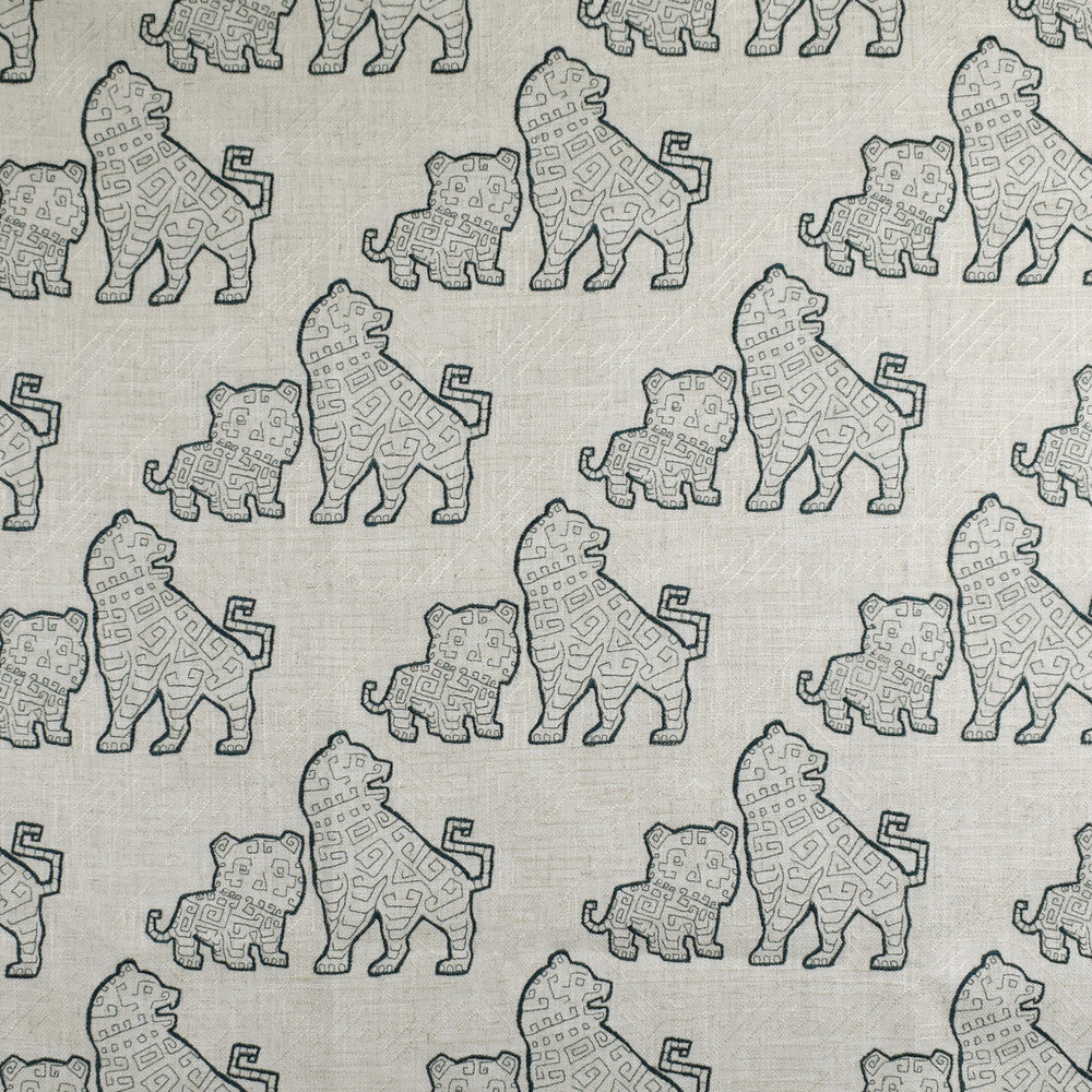 F2712 Aegean by Greenhouse Designer Fabric E84: greenhouse HUES 95% Polyester, 5% Linen With 100% Rayon Embroidery China 9,000 double rubs </p><p>Repeat: 10.75" H, 11.75" V 60" - Swanky Fabrics -