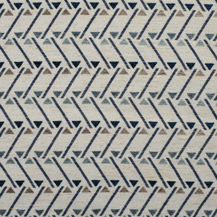 F2721 Prussian by Greenhouse Designer Fabric 97% Polyester, 3% Linen China 50,000 double rubs </p><p>Repeat: 1" H, 3" V 58" - Swanky Fabrics -