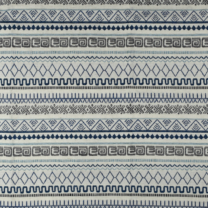 F2722 Sea by Greenhouse Designer Fabric 99% Polyester, 1% Linen China 53,000 </p><p>Repeat: 2.25" H, 14" V 57" - Swanky Fabrics -