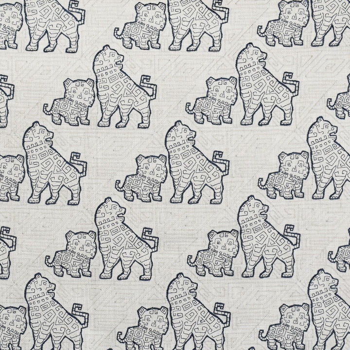 F2736 Sapphire by Greenhouse Designer Fabric E84: greenhouse HUES 95% Polyester, 5% Linen With 100% Rayon Embroidery China 9,000 double rubs </p><p>Repeat: 10.75" H, 11.75" V 60" - Swanky Fabrics -