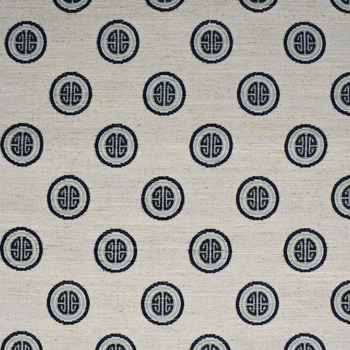 F2737 Indigo by Greenhouse Designer Fabric E84: greenhouse HUES 97% Polyester, 3% Linen China 100,000 double rubs </p><p>Repeat: 3.8" H, 4.4" V 59" - Swanky Fabrics -