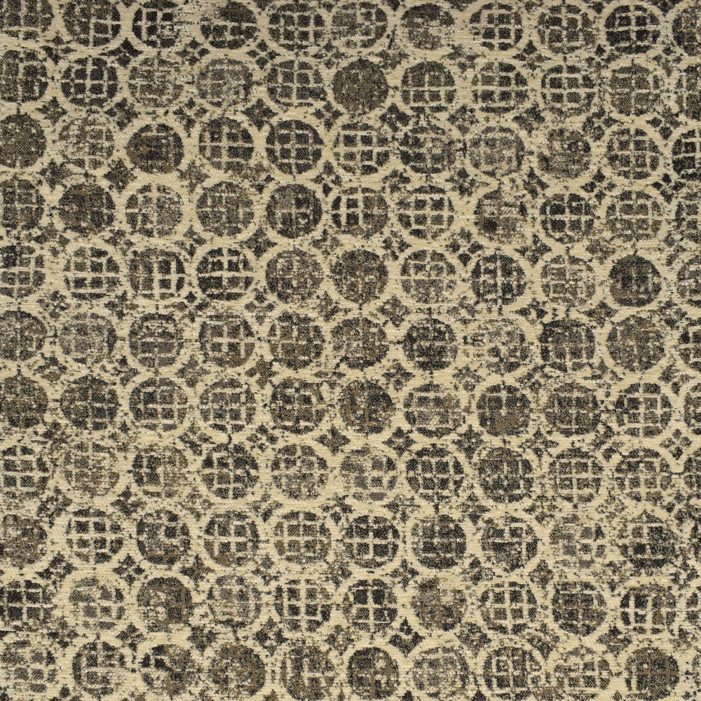 F2777 Charcoal by Greenhouse Designer Fabric 70% Polyester, 30% Rayon China 39,000 double rubs </p><p>Repeat: 14" H, 13.75" V 57" - Swanky Fabrics -