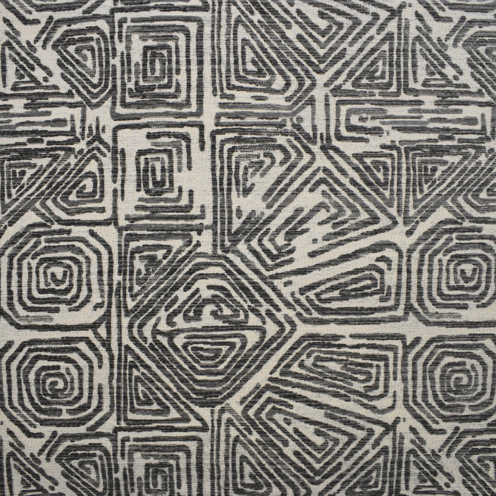 F2780 Grey by Greenhouse Designer Fabric 100% Polyester China 50,000 </p><p>Repeat: 14.25" H, 14.5" V 57" - Swanky Fabrics -