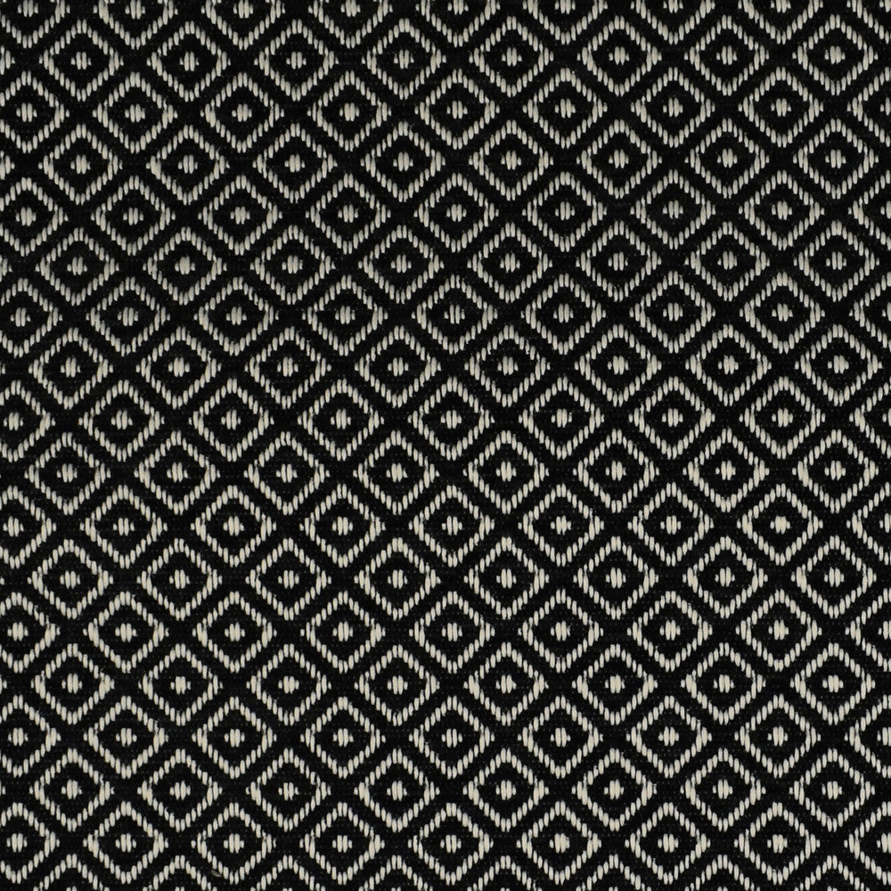 F2793 Jet by Greenhouse Designer Fabric E83: greenhouse HUES 100% Polyester China 30,000 double rubs </p><p>Repeat: .75" H, .75" V 58" - Swanky Fabrics -