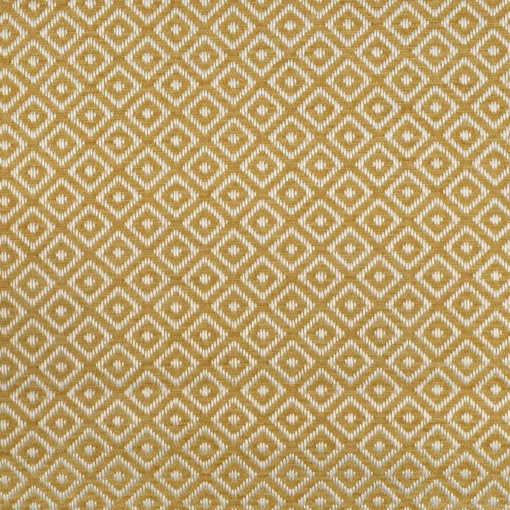 F2804 Gold by Greenhouse Designer Fabric E85: greenhouse HUES 100% Polyester China 30,000 double rubs </p><p>Repeat: .75" H, .75" V 58" - Swanky Fabrics -