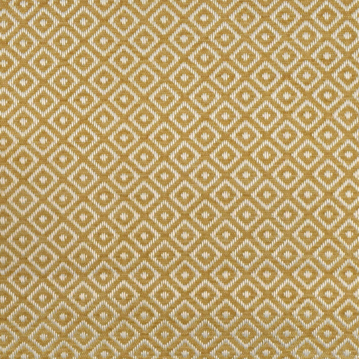 F2804 Gold by Greenhouse Designer Fabric 100% Polyester China 30,000 double rubs </p><p>Repeat: .75" H, .75" V 57" - Swanky Fabrics -