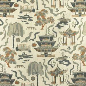 Greenhouse Fabric F2823 Topaz