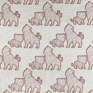Greenhouse Fabric F2842 Carmine