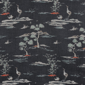 Greenhouse Fabric F2847 Black