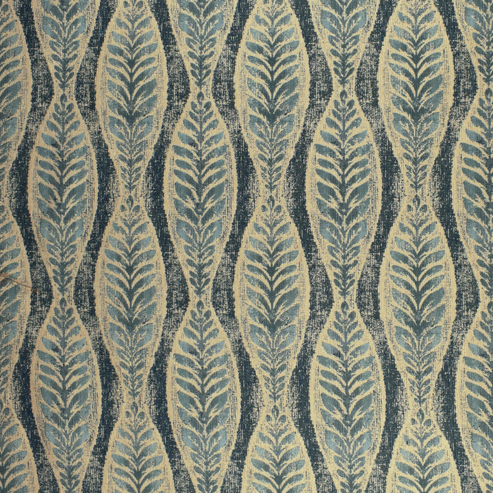 F2966 Indigo by Greenhouse Designer Fabric 100% Polyester China 24,000 double rubs </p><p>Repeat: 9" H, 9" V 55" - Swanky Fabrics -